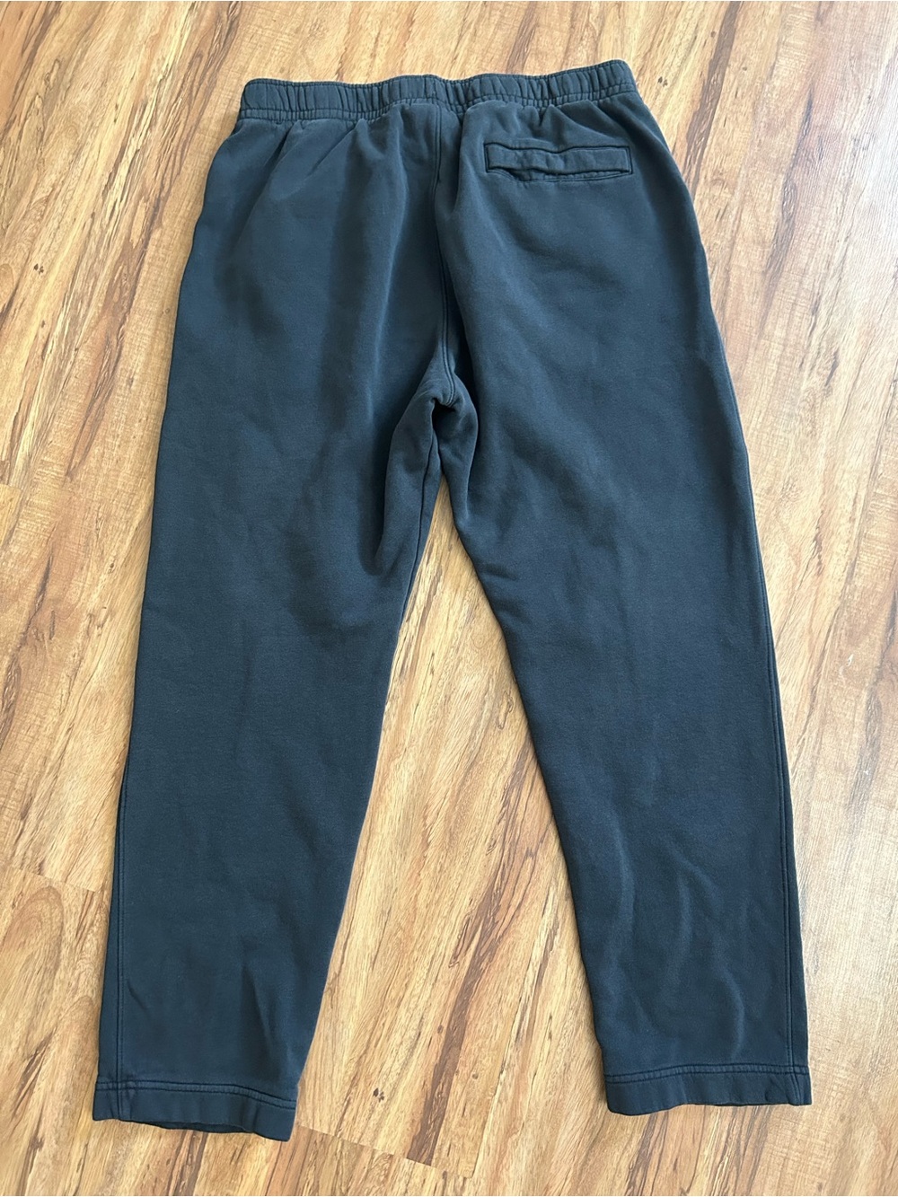 Nike Fleece Straight Leg Sweatpants Black Mens Size XL - Picture 2 of 9